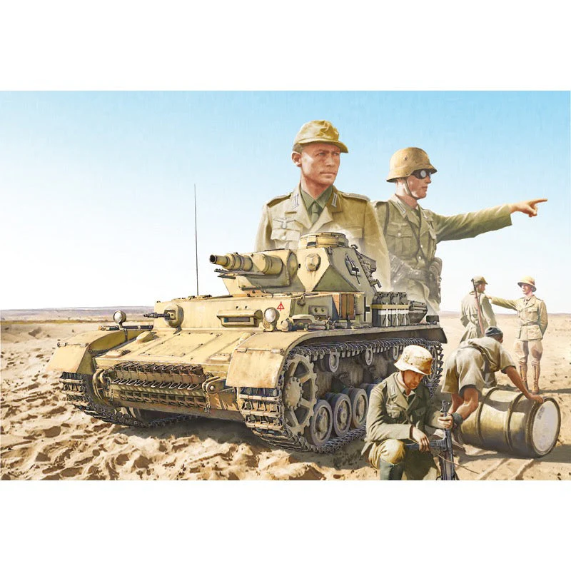 Italeri 6593S 1/35 Pz. IV F1/F2/G with Afrika Korps - Image 2