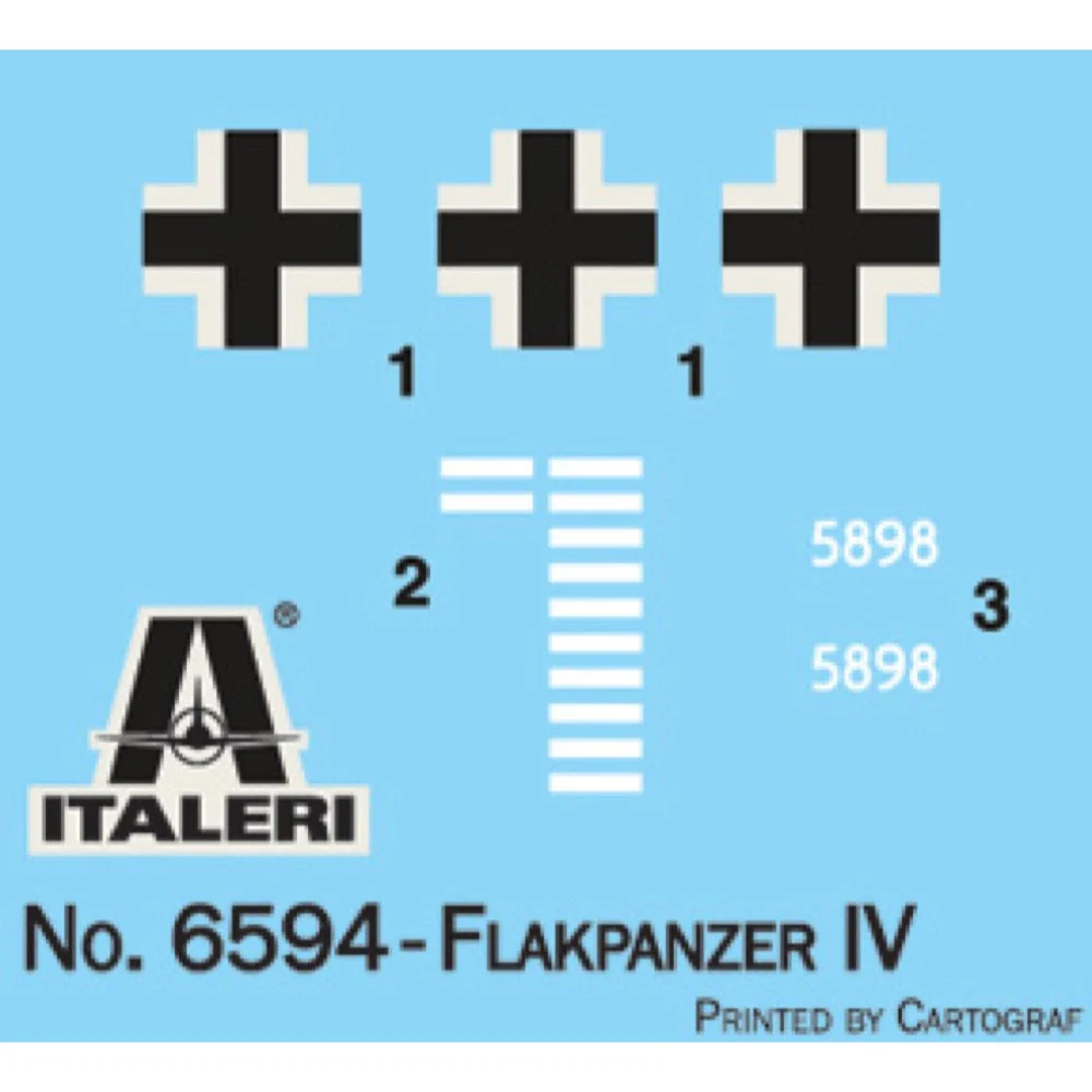 Italeri 6594 1/35 Flakpanzer IV Ostwind - Image 3