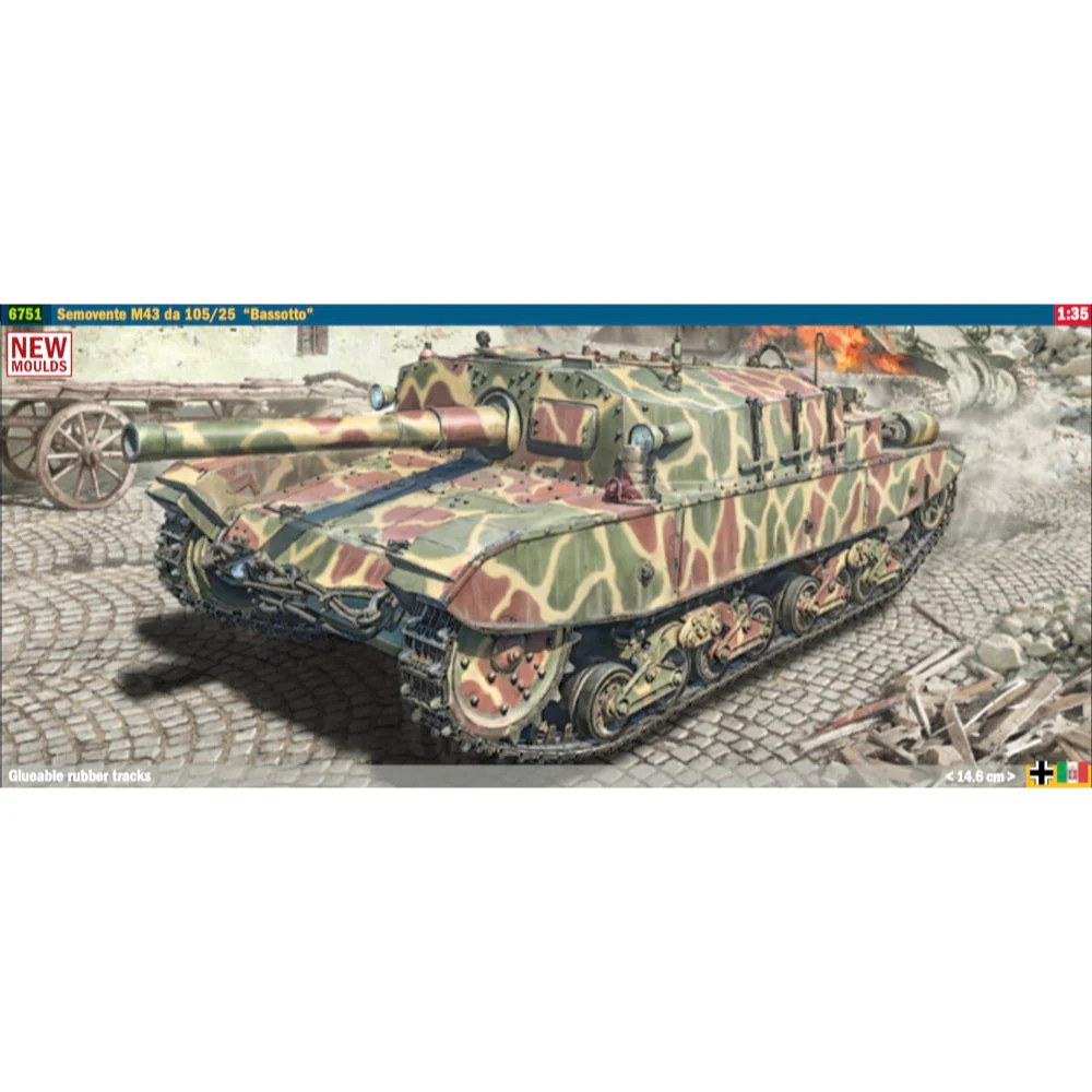 Italeri 6751 1/35 Semovente M43 Bassotto