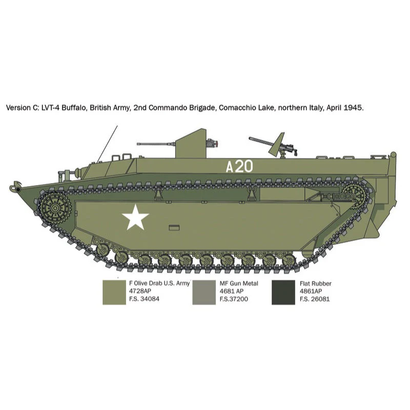 Italeri 6752S 1/35 LVT-4 Water Buffalo ETO - Image 6