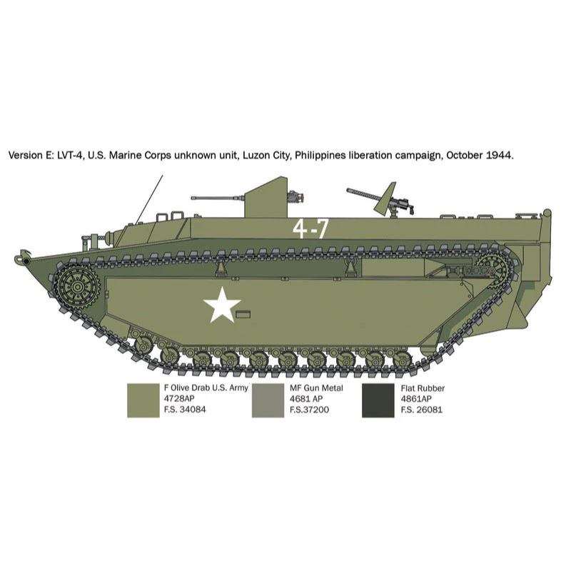 Italeri 6752S 1/35 LVT-4 Water Buffalo ETO - Image 8