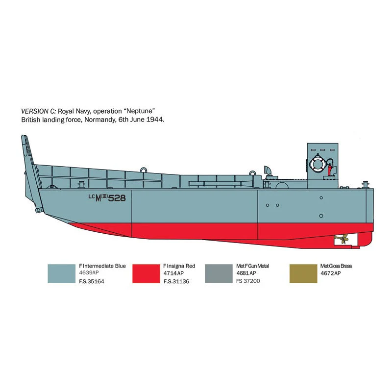 Italeri 6755 1/35 LCM-3 Landing Craft - Image 13
