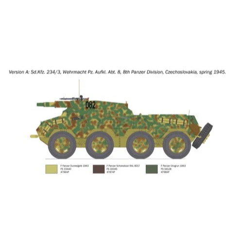 Italeri 6756S 1/35 Sd. Kfz. 234/3 - Image 4