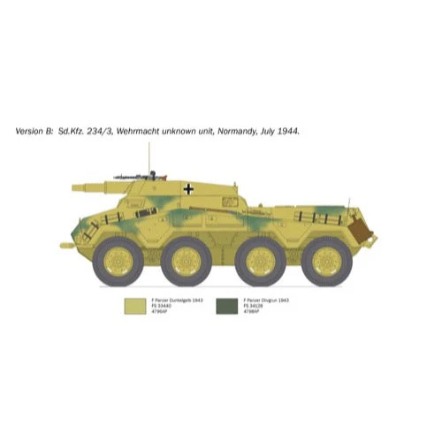 Italeri 6756S 1/35 Sd. Kfz. 234/3 - Image 5