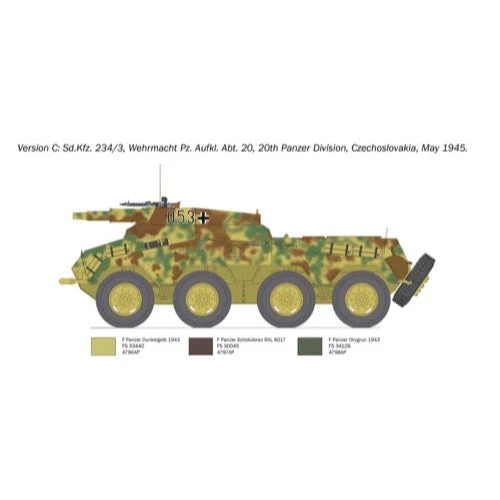 Italeri 6756S 1/35 Sd. Kfz. 234/3 - Image 6
