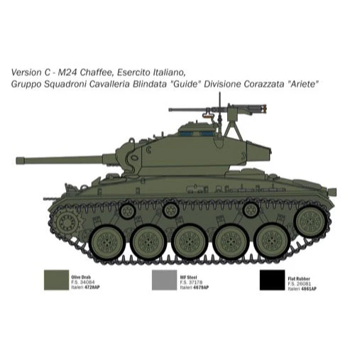 Italeri 6761S 1/35 M24 Chaffee - Image 6