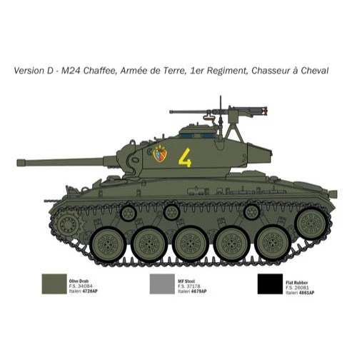 Italeri 6761S 1/35 M24 Chaffee - Image 7