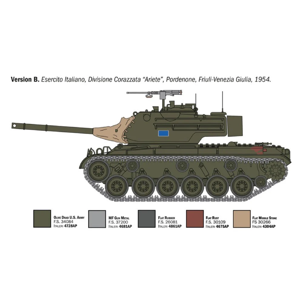 Italeri 6763S 1/35 M47 Patton - Image 4