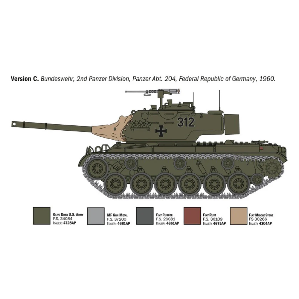 Italeri 6763S 1/35 M47 Patton - Image 5