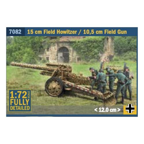 Italeri 7082S 1/72 15cm Field Howitzer/10 5cm Field Gun - Image 7