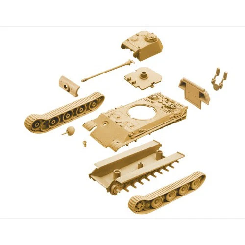 Italeri 7504 1/72 PZKPFW V Panther Ausf G Fast Assembly - Image 4