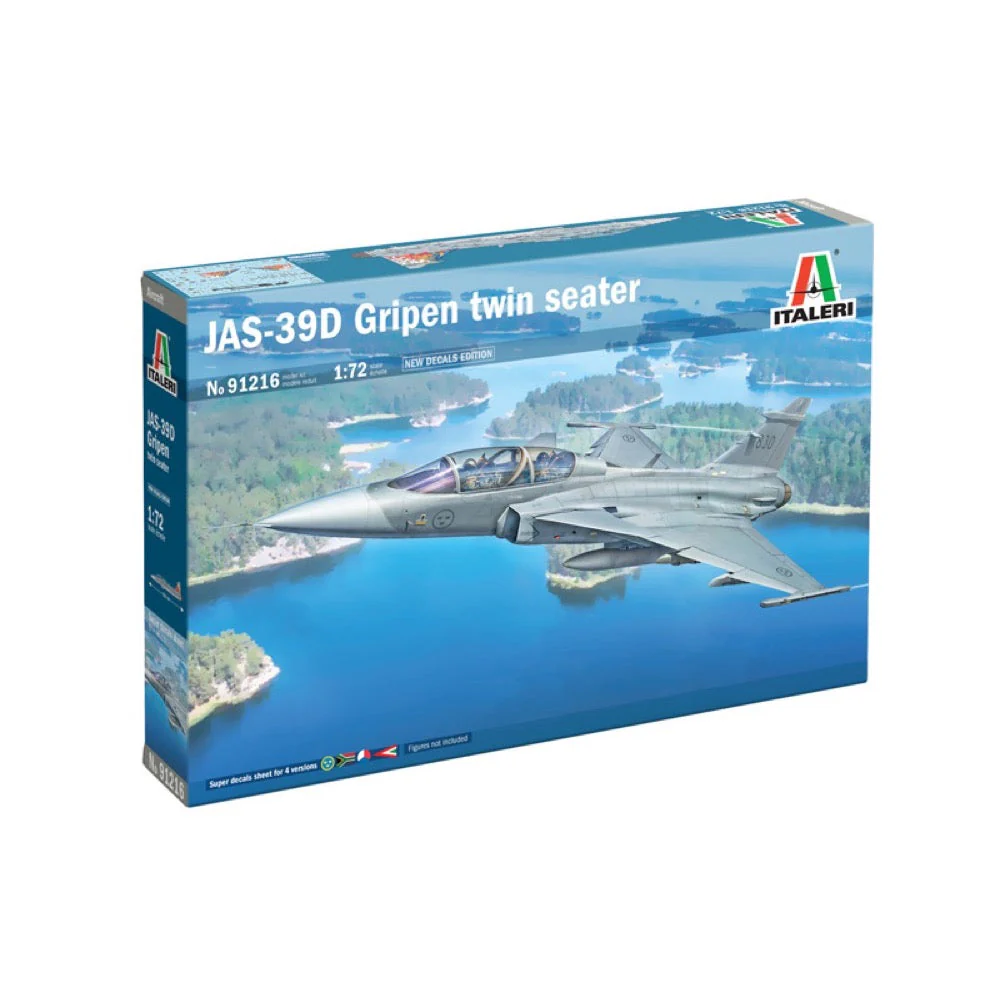 Italeri 91216 1/72 JAS-39 Twin Seater