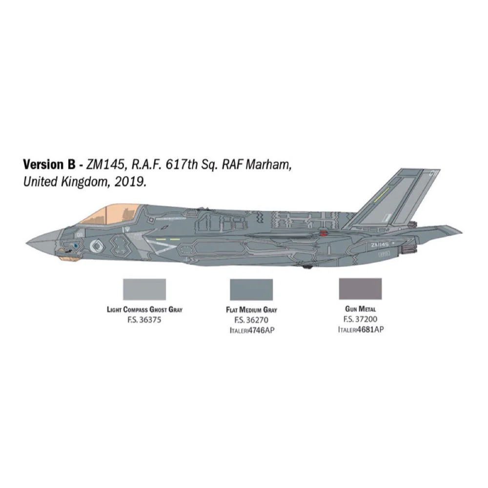 Italeri 92810 1/48 F-35B Lightning Ii - Image 4