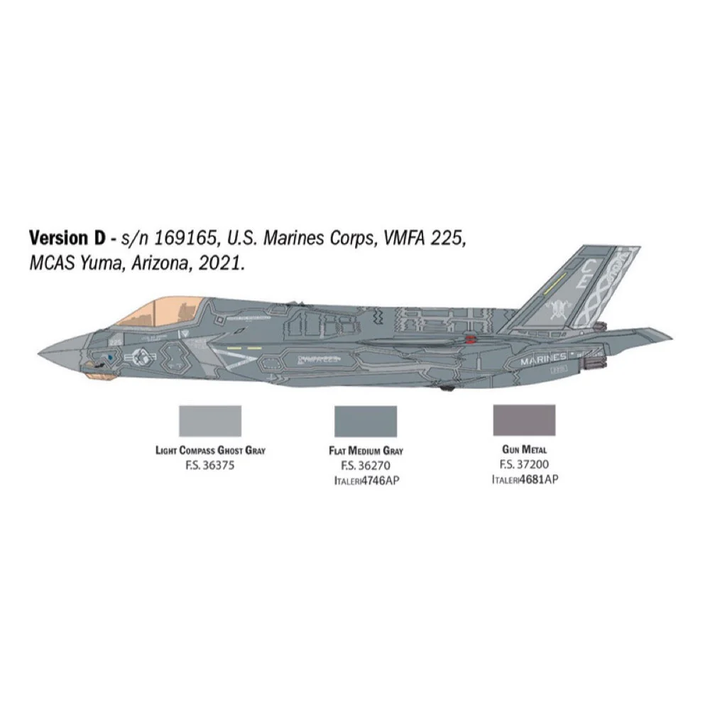 Italeri 92810 1/48 F-35B Lightning Ii - Image 6