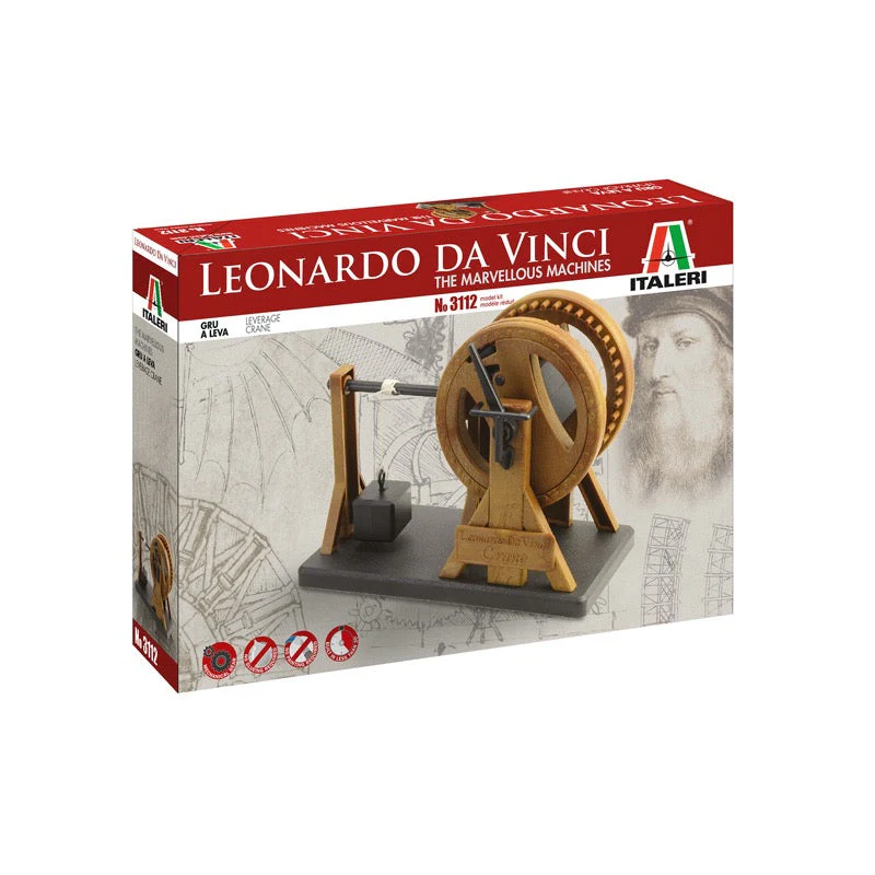 Italeri 3112 Da Vinci Leverage Crane