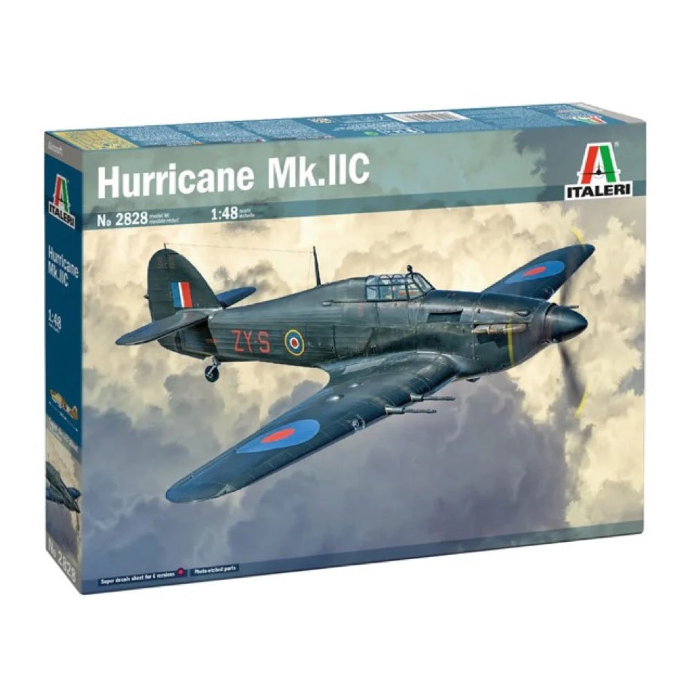 Italeri IT2828S 1/48 Hurricane Mk.II C