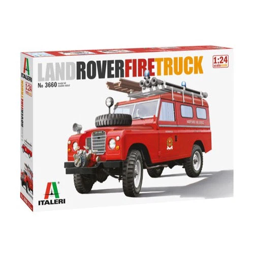 Italeri 3660 Land Rover Fire Truck - Image 2