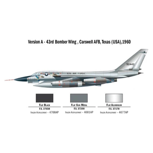 Italeri 1142 1/72 B-58 Hustler - Image 10