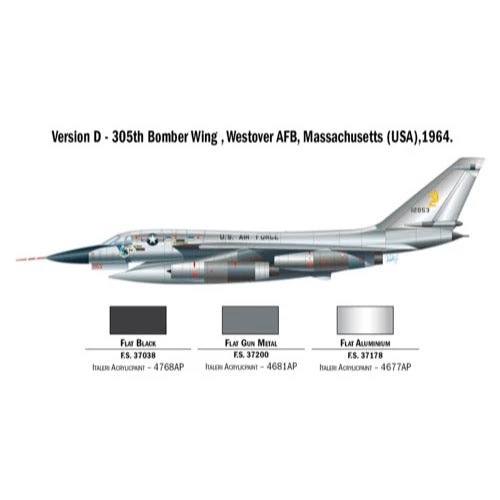 Italeri 1142 1/72 B-58 Hustler - Image 12