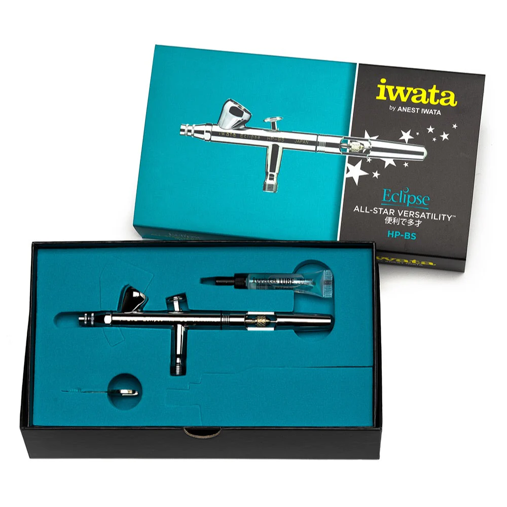 Iwata HP.BS Eclipse 0.35 mm Gravity-Feed Airbrush - Image 2