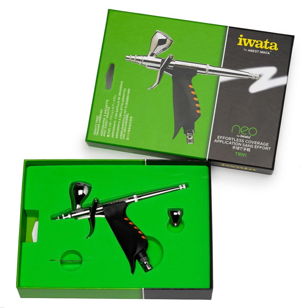 Iwata HP.TRN1 Neo Series Gravity-Feed Trigger Airbrush - Image 2
