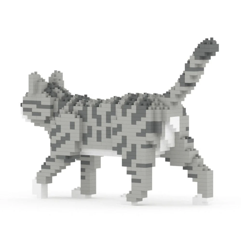 Jekca ST19CM04 Grey Tabby Cat Mini 01S - Image 2