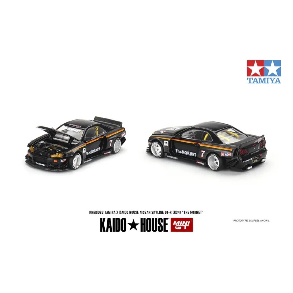 Kaido House KHMG093 Mini GT Nissan GT-R R34 The Hornet Tamiya