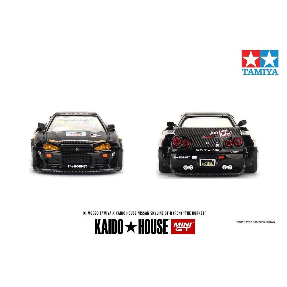 Kaido House KHMG093 Mini GT Nissan GT-R R34 The Hornet Tamiya - Image 2