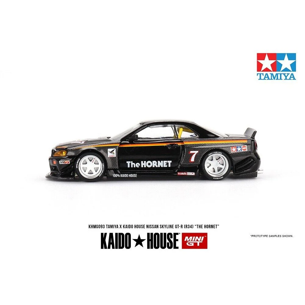 Kaido House KHMG093 Mini GT Nissan GT-R R34 The Hornet Tamiya - Image 3
