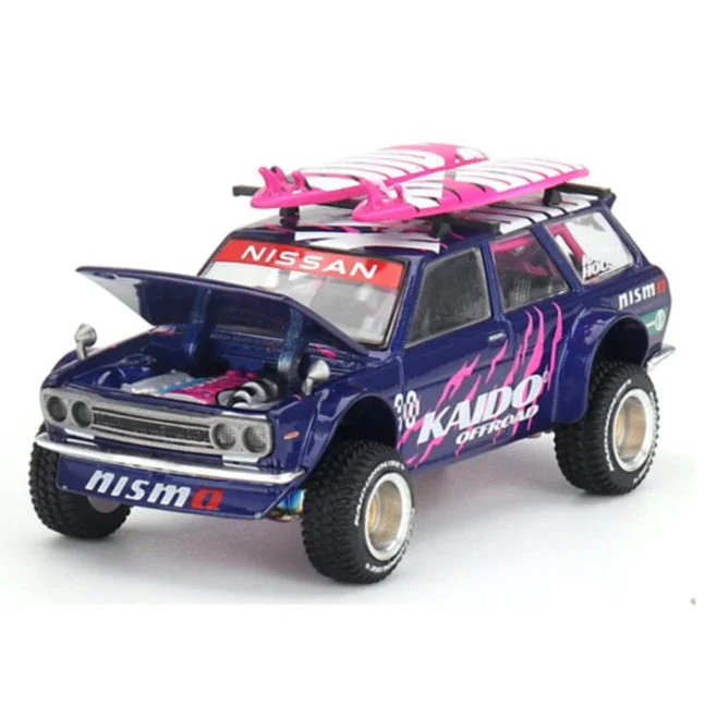 Kaido House KHMG149 Mini GT Datsun 510 4x4 Wagon Kaido Offroad V2 - Image 3