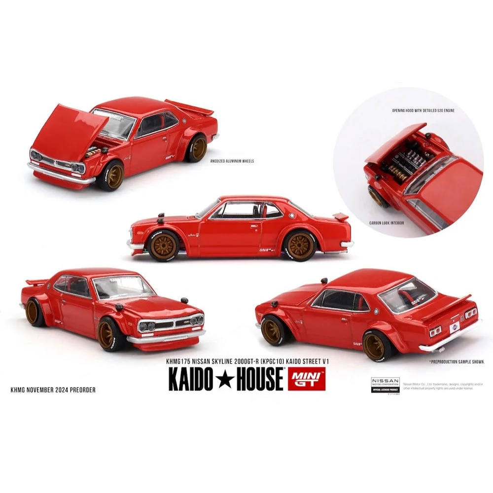 Kaido House KHMG175 Nissan Skyline 2000GT-R (KPGC10) Kaido Street V1 - Image 7