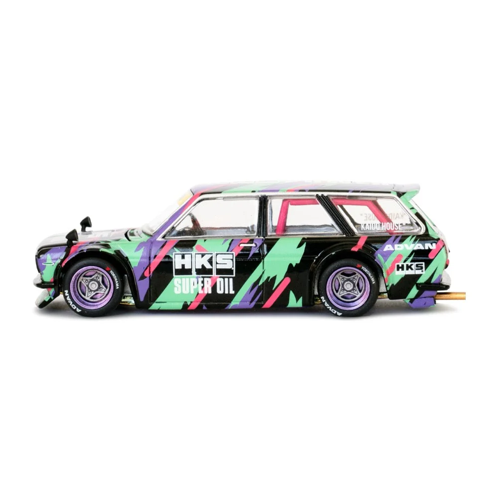 Kaido House x Mini GT 1/64 Datsun 510 Wagon HKS V1 - Image 7