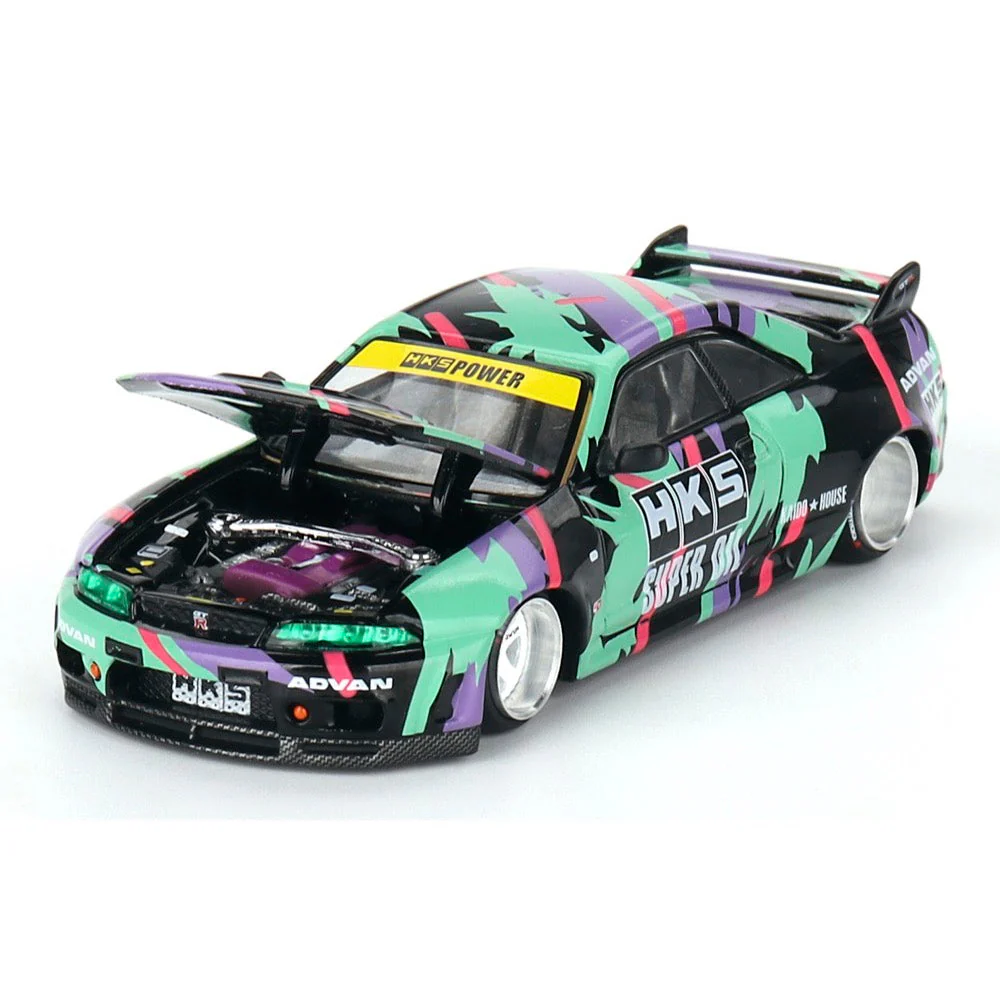 Kaido House x Mini GT 1/64 Nissan Skyline GT-R (R33) HKS V1 - Image 3