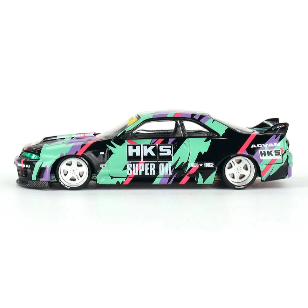 Kaido House x Mini GT 1/64 Nissan Skyline GT-R (R33) HKS V1 - Image 4