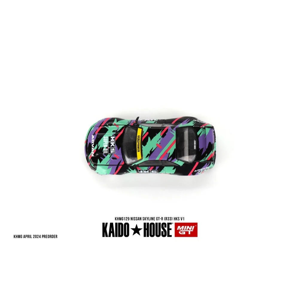 Kaido House x Mini GT 1/64 Nissan Skyline GT-R (R33) HKS V1 - Image 7