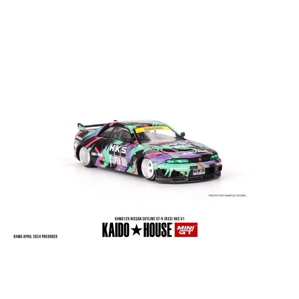 Kaido House x Mini GT 1/64 Nissan Skyline GT-R (R33) HKS V1 - Image 9