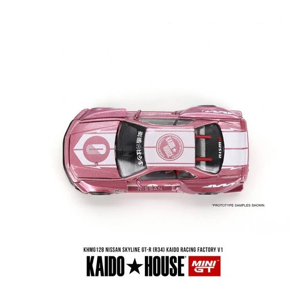 Kaido House x Mini GT 1/64 Nissan Skyline GT-R (R34) KAIDO RACING FACTORY V1 - Image 6