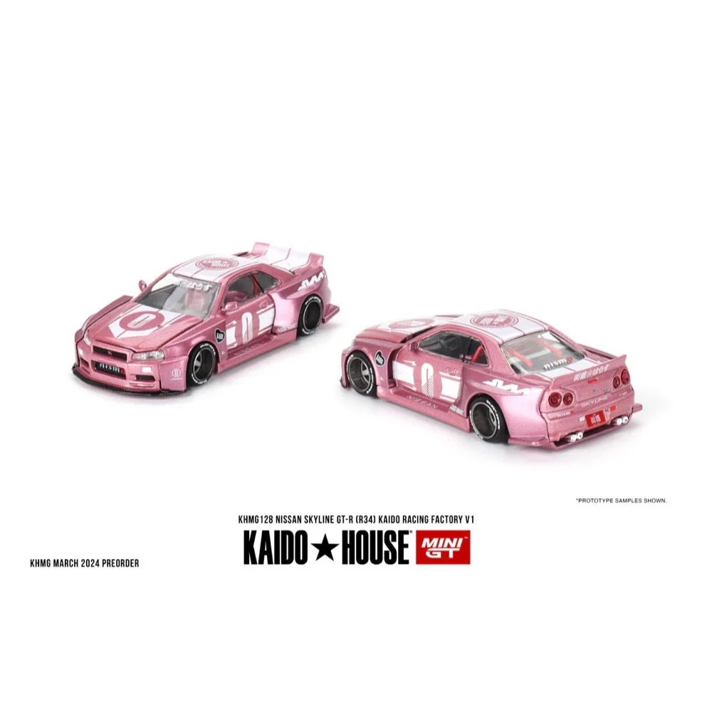 Kaido House x Mini GT 1/64 Nissan Skyline GT-R (R34) KAIDO RACING FACTORY V1 - Image 7