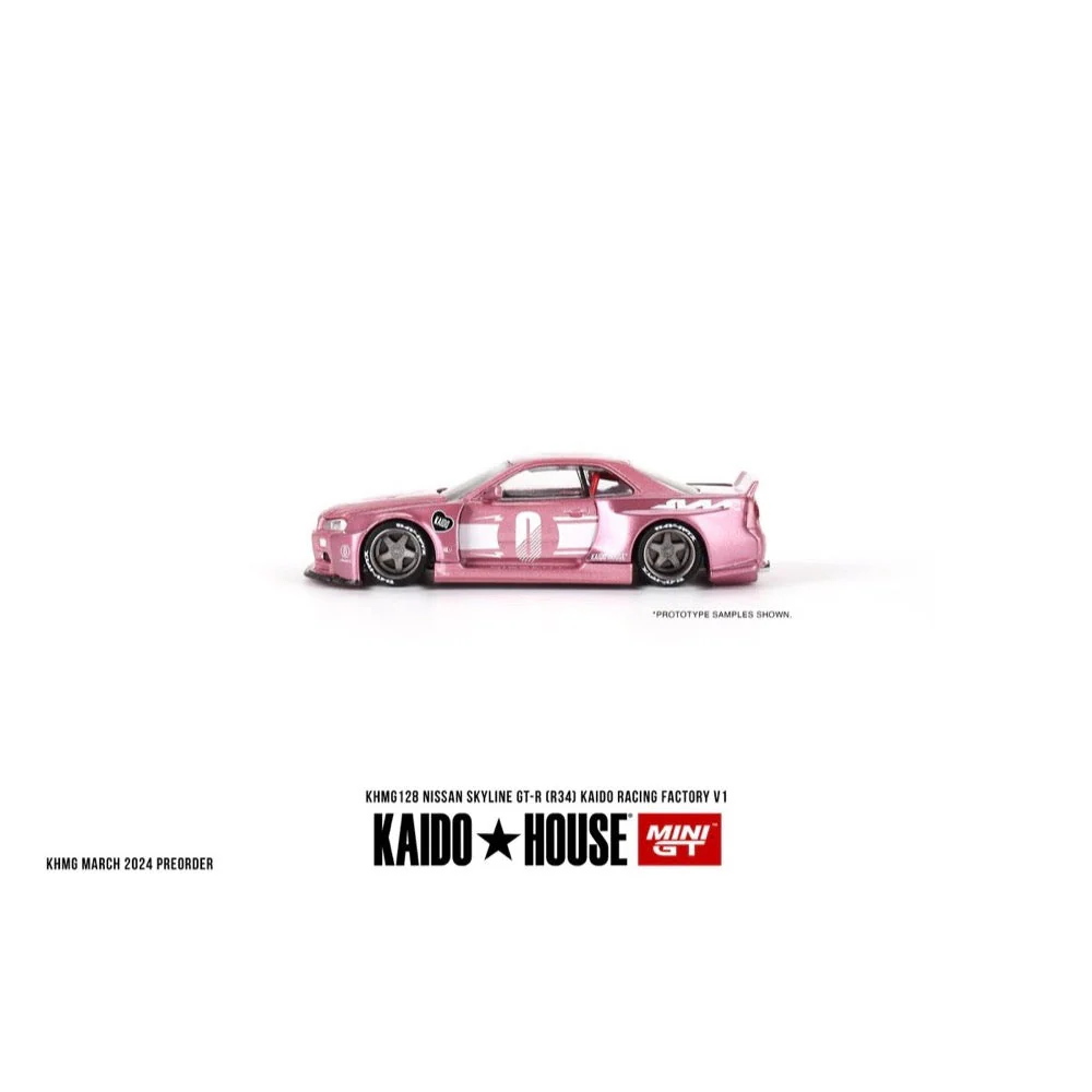 Kaido House x Mini GT 1/64 Nissan Skyline GT-R (R34) KAIDO RACING FACTORY V1 - Image 8