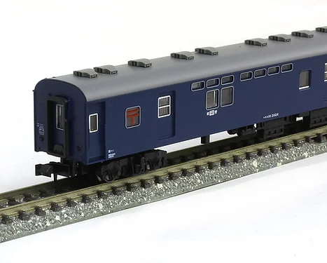 Kato 10-034-1 N Old Coach 4 Cars Blue Set - Image 4