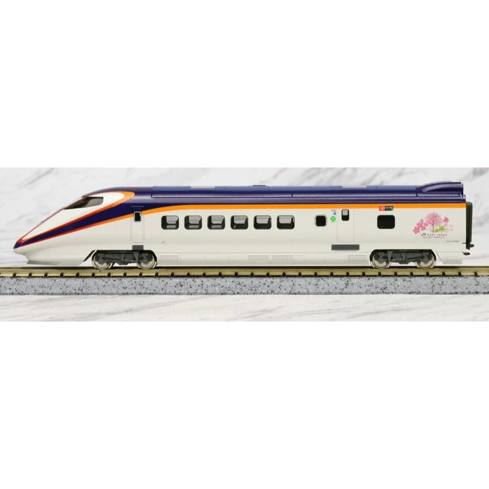 Kato 10-1255 E3 Yamagata Shinkansen Tsubasa New Color 7-Car Set - Image 7