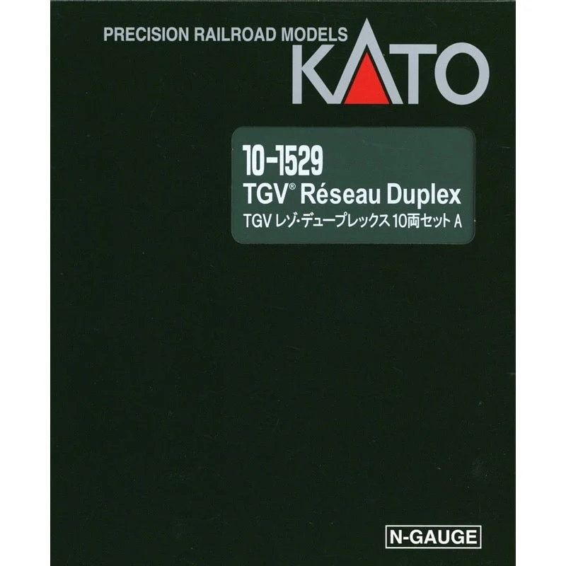 Kato 10-1529 TGV Reseau Duplex 10 Cars Set - Image 22