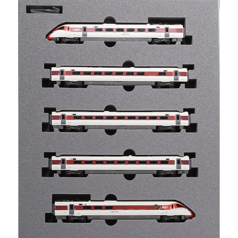 Kato 10-1674 N LNER Class 800/2 AZUMA White/Red 5 Car Set - Image 4