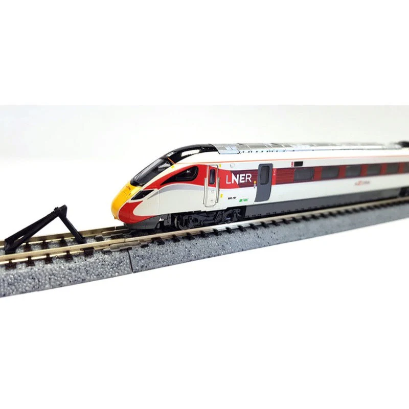 Kato 10-1674 N LNER Class 800/2 AZUMA White/Red 5 Car Set - Image 7