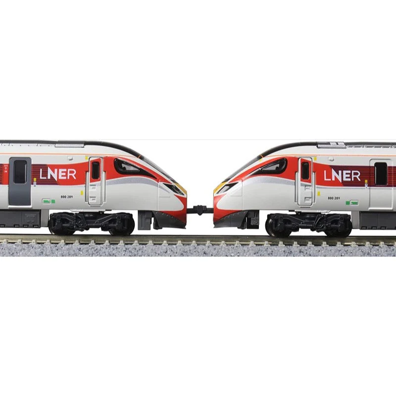 Kato 10-1674 N LNER Class 800/2 AZUMA White/Red 5 Car Set - Image 8