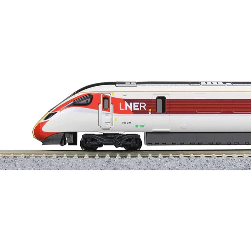 Kato 10-1674 N LNER Class 800/2 AZUMA White/Red 5 Car Set - Image 9