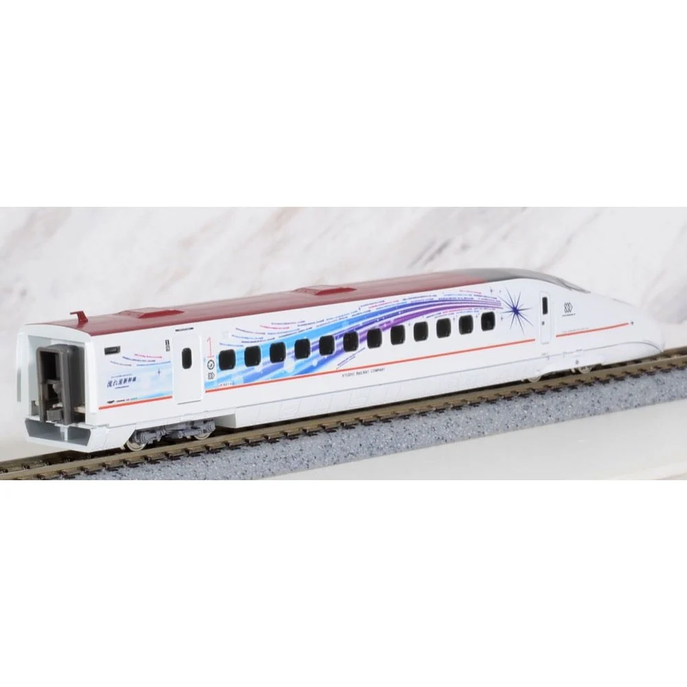 Kato 10-1729 N Kyushu Railway Shinkansen Series 800 Shooting Star 6-Car Set - Image 10