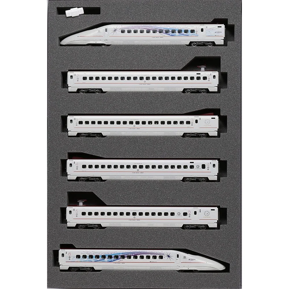 Kato 10-1729 N Kyushu Railway Shinkansen Series 800 Shooting Star 6-Car Set - Image 2