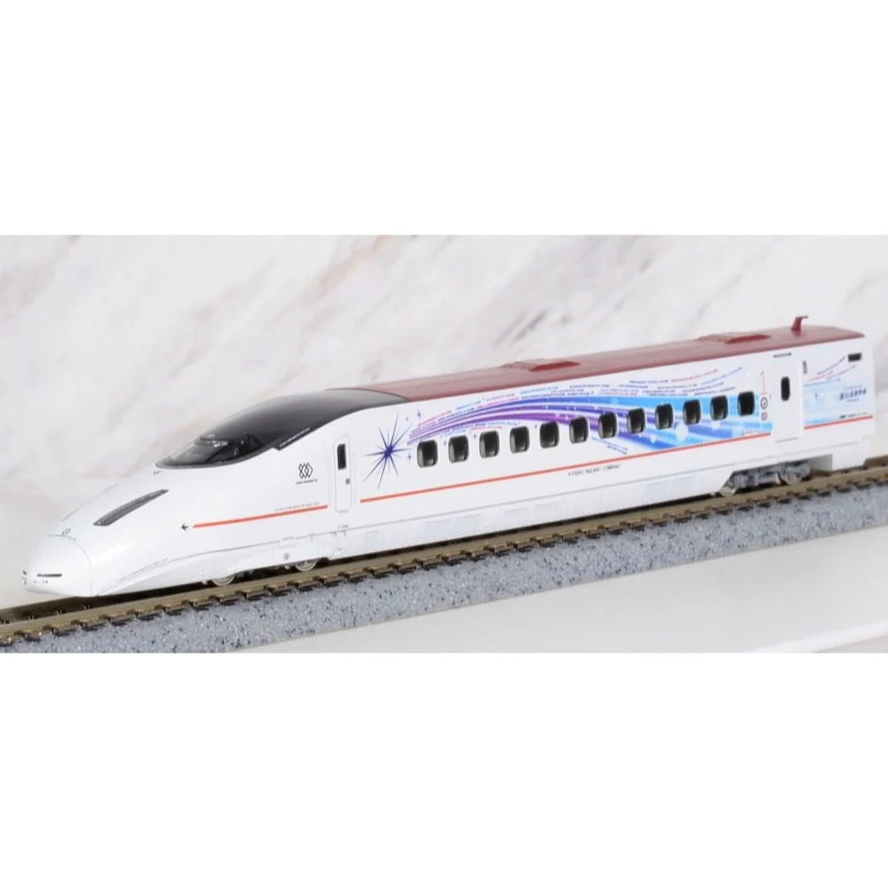 Kato 10-1729 N Kyushu Railway Shinkansen Series 800 Shooting Star 6-Car Set - Image 9