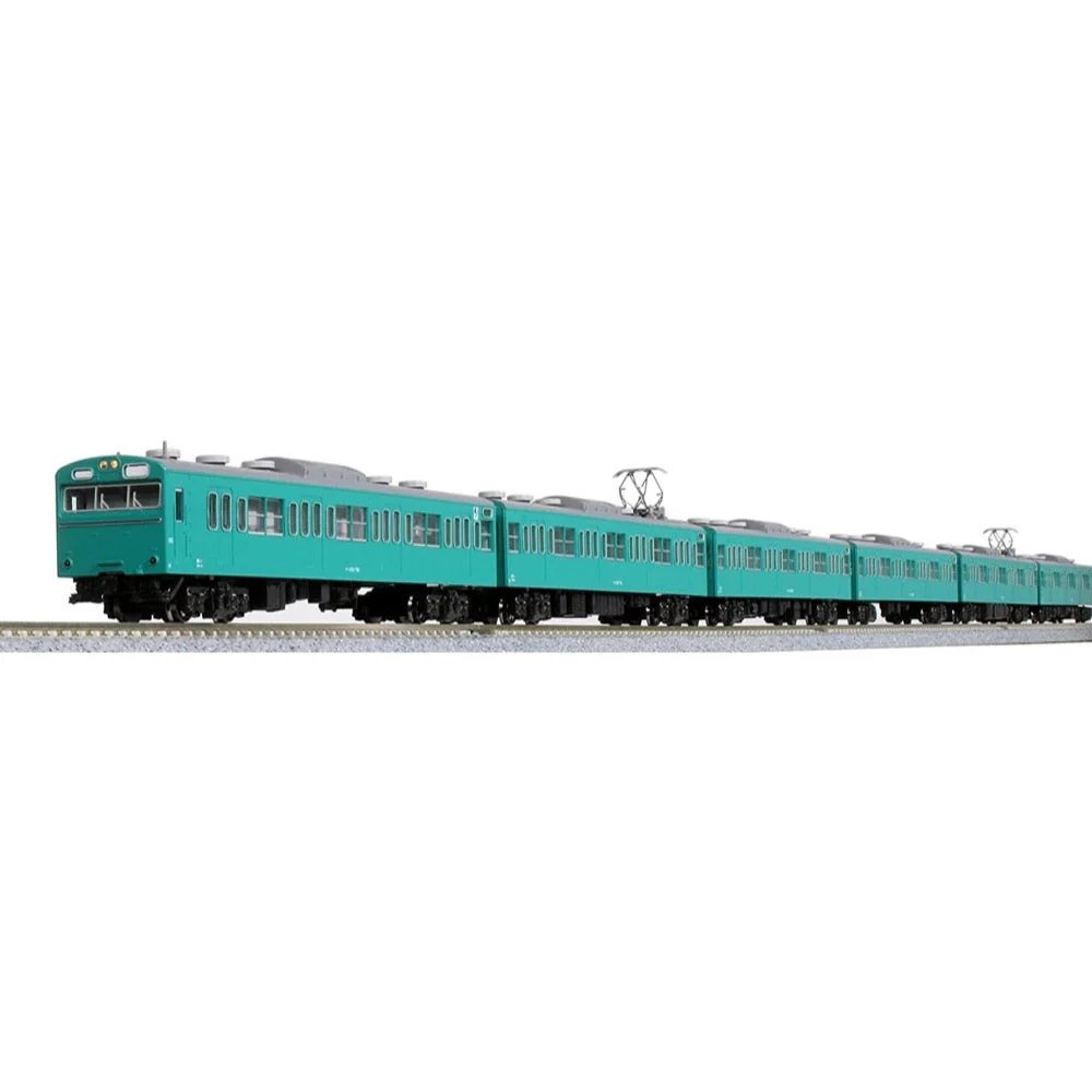 Kato 10-1743E N Series 103 Emerald Green 4-Car Set - Image 4